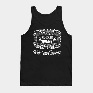 Buckle Bunny Cowgirl Tank Top